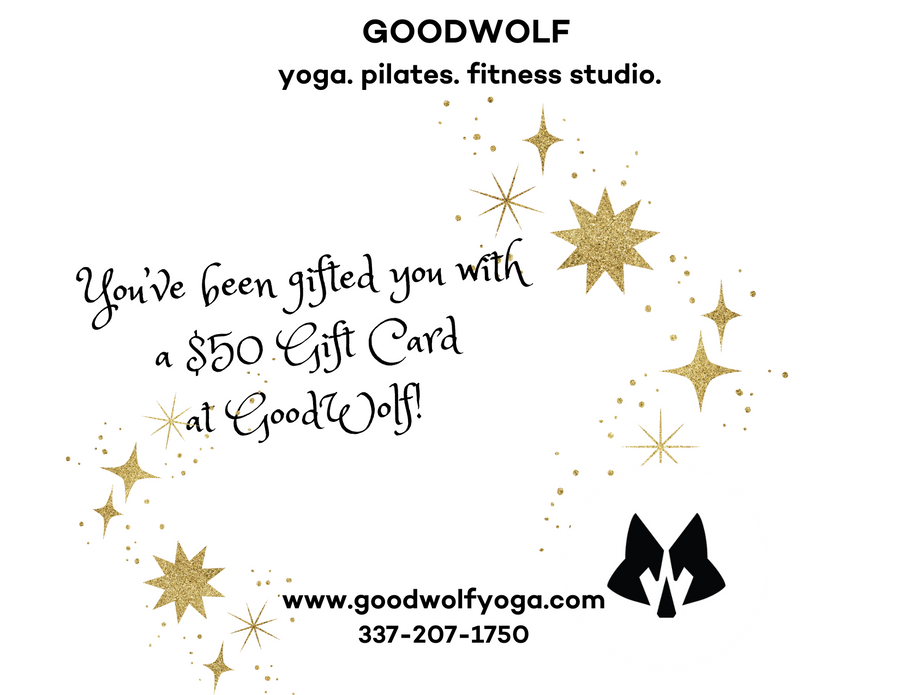 GoodWolf Power Yoga Studio Gift Cards